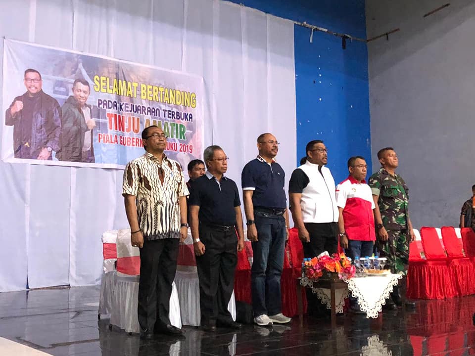 Gubernur Buka Acara Kejuaraan Tinju Amatir Piala Gubernur Maluku