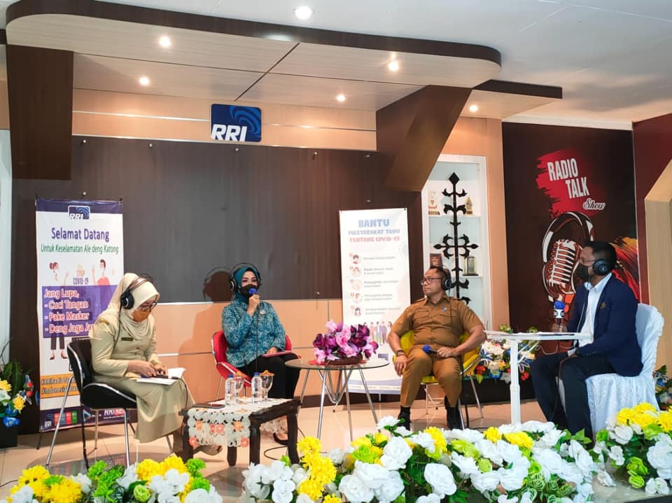 Layanan Gratis Rapid Antigen Drive Thru oleh TP-PKK Maluku