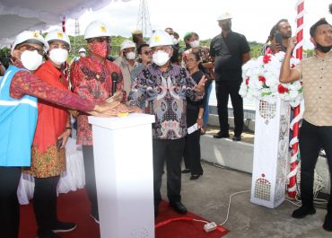 Gubernur Resmikan Operasi Kapal Pembangkit Listrik BMPP Nusantara 1 di Wilayah Maluku