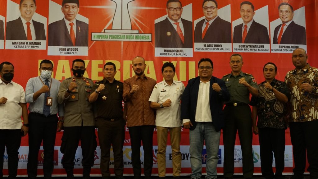 GUBERNUR HARAP HIPMI DAPAT MENDUKUNG DAN MENINGKATKAN PEREKONOMIAN DI MALUKU