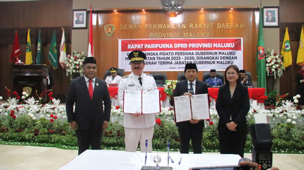PIDATO PERDANA GUBERNUR MALUKU PADA RAPAT PARIPURNA DPRD PROVINSI MALUKU