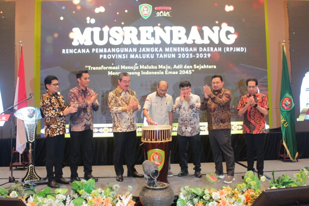 GUBERNUR MALUKU BUKA MUSRENBANG RPJMD TAHUN 2025 -2029