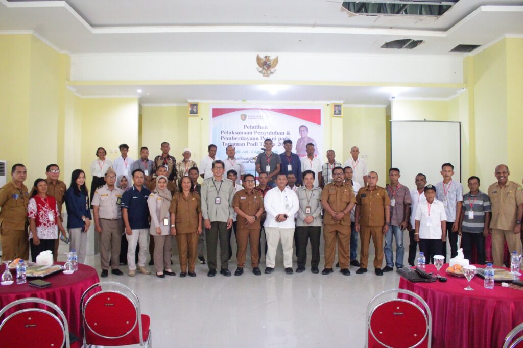 BUKA PELATIHAN PELAKSANAAN PENYULUHAN INI PESAN KADIS PERTANIAN