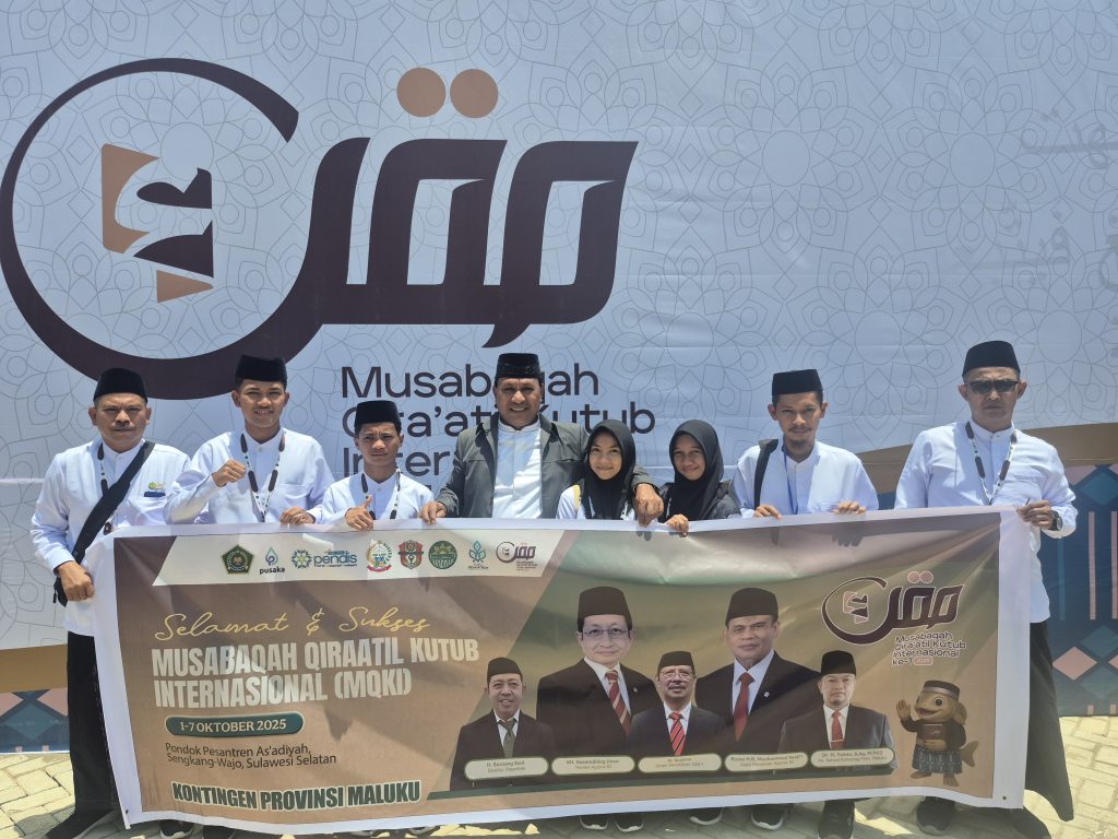 Wagub Maluku Dampingi Kontingen Santri di MQK Internasional di Wajo