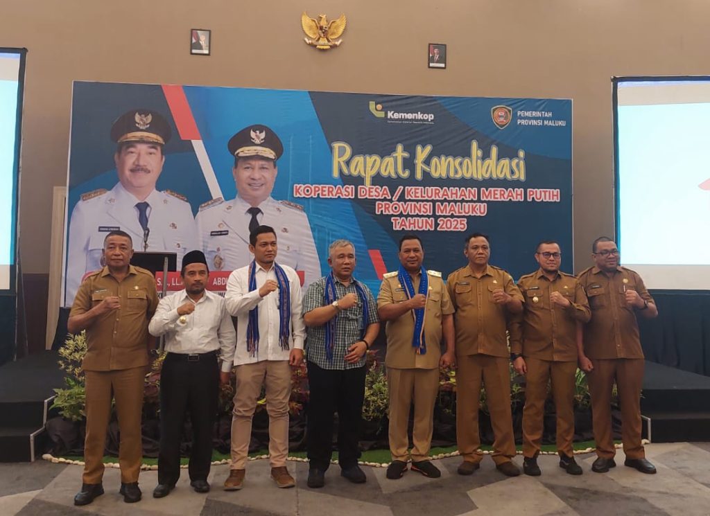 Wakil Gubernur Maluku Buka Rapat Konsolidasi Koperasi Desa/Kelurahan Merah Putih Tahun 2025