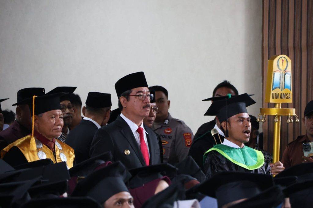 Gubernur Lewerissa Ajak Lulusan UIN AM Sangadji Wujudkan Maluku Maju Menuju Indonesia Emas