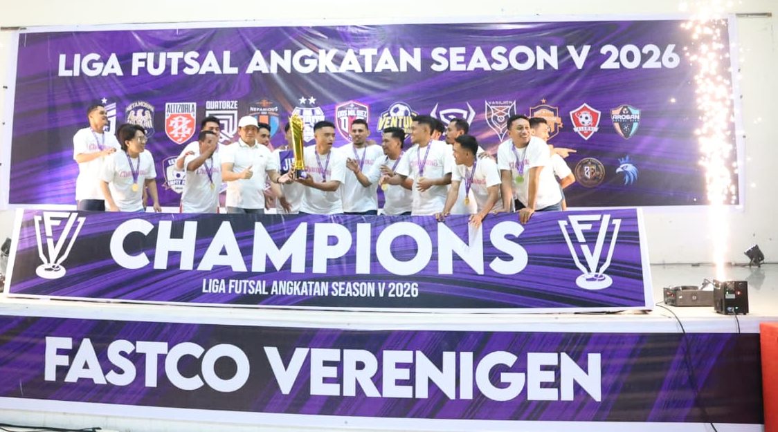 Sekda Maluku Tutup Liga Futsal Angkatan Season V, Apresiasi Semangat Sportivitas dan Kebersamaan