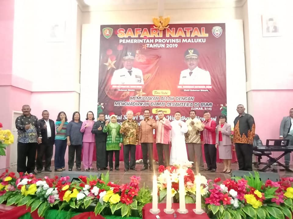 Pemprov Maluku menggelar Safari Natal bersama Pemda Kabupaten Kepulauan Aru