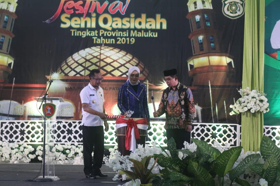 Buka Festival Seni Qasidah, Gubernur Sampaikan Empat Pesan