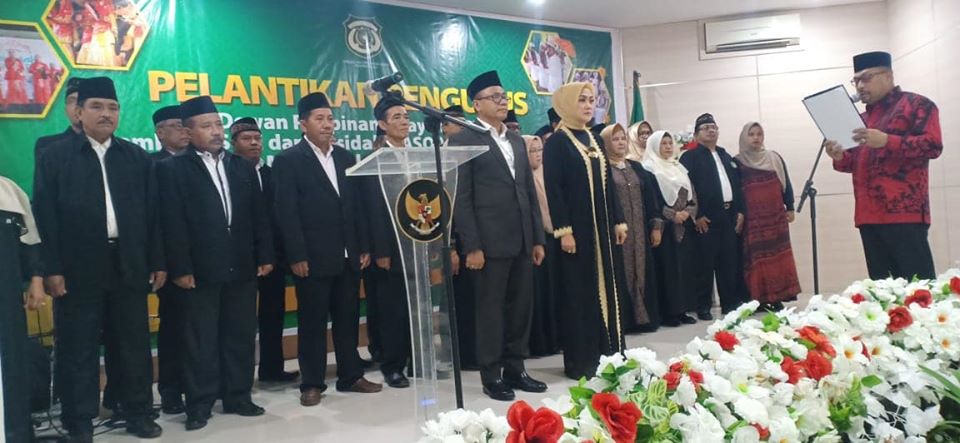 Gubernur Lantik DPW Lasqi Provinsi Maluku
