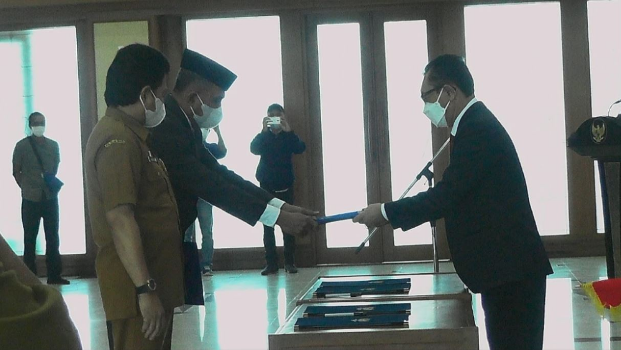 Wagub Lantik Pejabat Eselon II, III dan IV Lingkup Pemprov Maluku