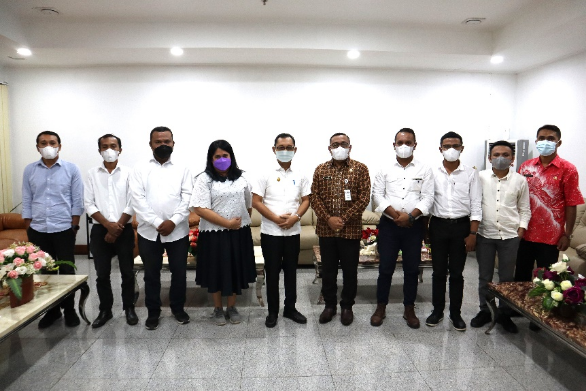 SILATURAHMI WAGUB MALUKU BERSAMA KPID PROVINSI MALUKU PERIODE 2021-2024