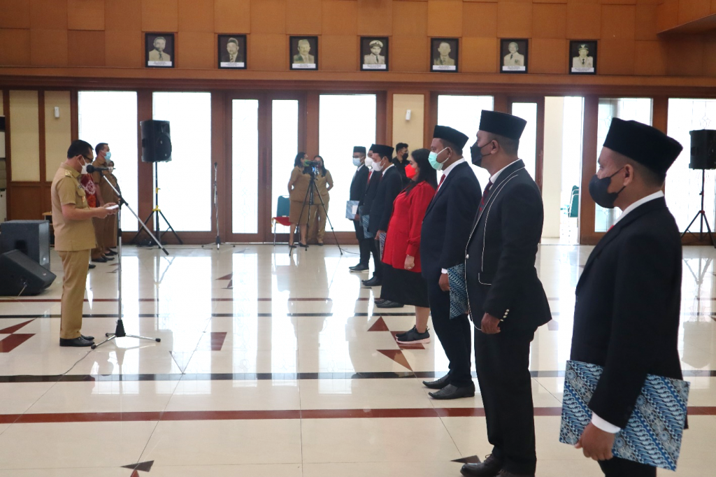 LANTIK 7 ANGGOTA KPID PROVINSI MALUKU PERIODE 2021-2024, INI PESAN WAGUB