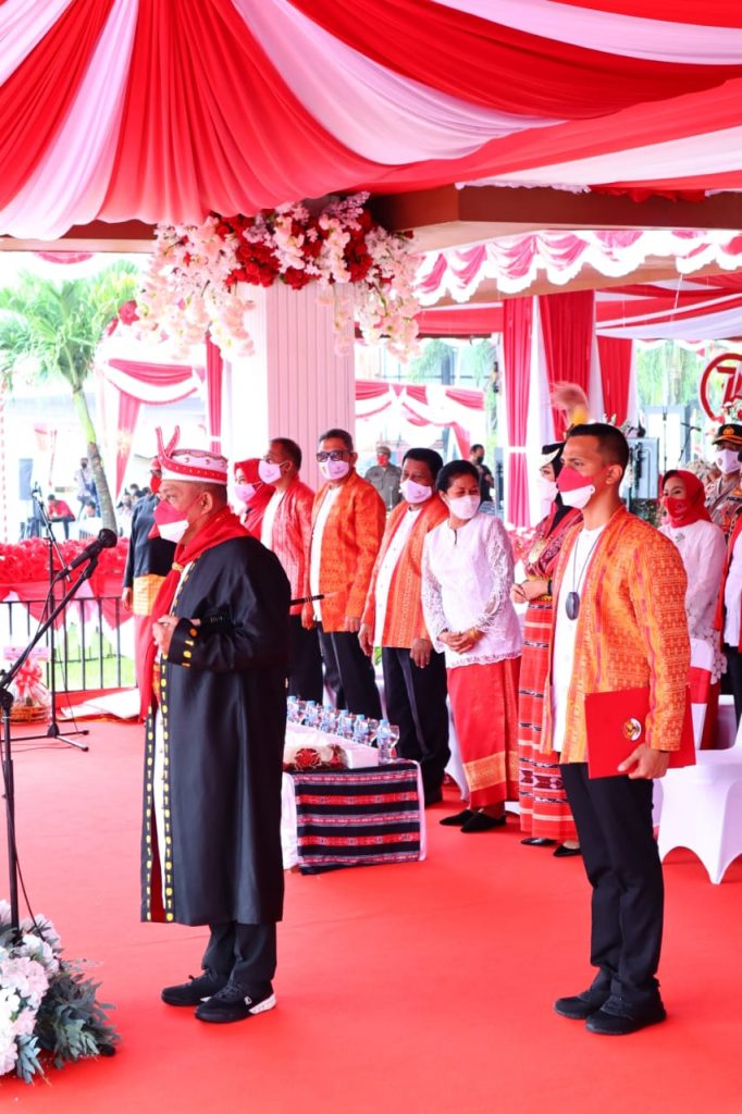 Gubernur Pimpin Upacara HUT ke-76 Provinsi Maluku