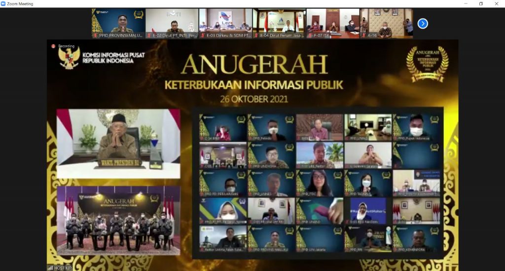 Pemprov Maluku Raih Kualifikasi Badan Publik Cukup Informatif