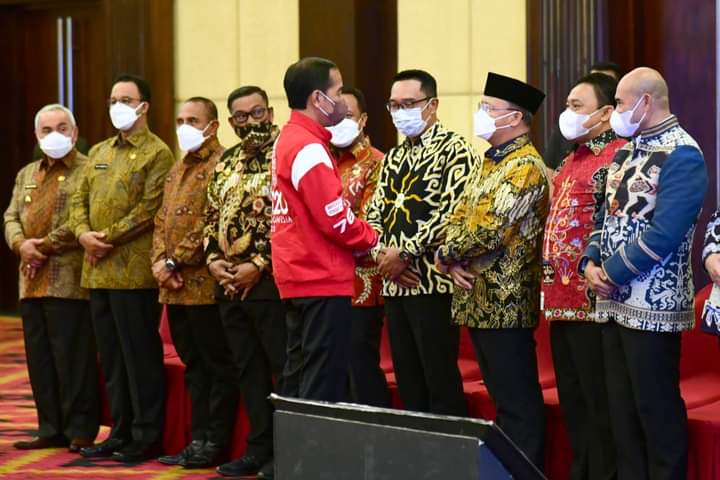 Arahan Presiden Jokowi kepada Para Gubernur se-Indonesia