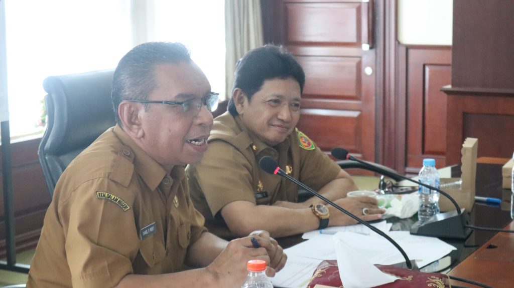 JELANG PEMILU SERENTAK 2024, PEMDA MALUKU GELAR RAPAT PEMBAHASAN ANGGARAN PILKADA