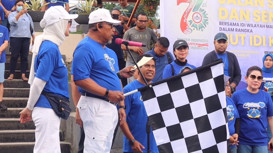 GUBERNUR HARAP PERAN IDI SEMAKIN SOLID DALAM MEMBERIKAN PELAYANAN KESEHATAN