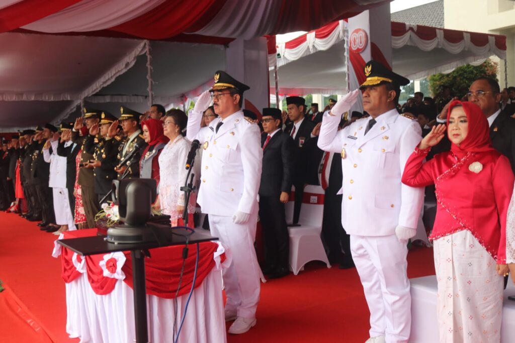 GUBERNUR MALUKU PERDANA PIMPIN UPACARA HUT RI KE-80