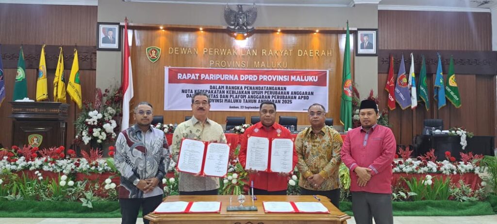 Gubernur dan Ketua DPRD Teken Nota Kesepakatan KUPA-PPAP APBD 2025