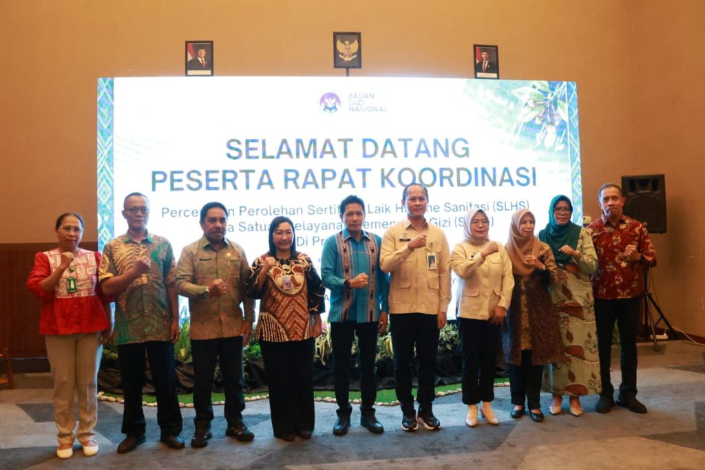 Sekda Maluku Buka Rakor Percepatan Sertifikat Higiene Sanitasi untuk Dukung Operasional SPPG
