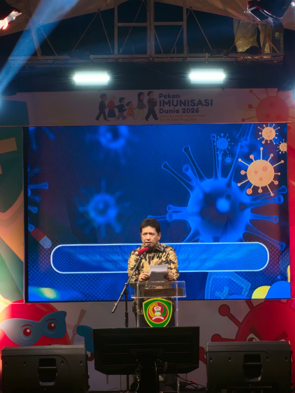 Pemprov Maluku Tegaskan Komitmen Perkuat Imunisasi Hingga Wilayah Terpencil dalam PID 2026