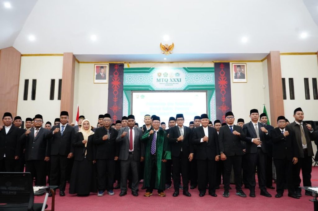 Dewan Hakim MTQ XXXI Tingkat Provinsi Maluku Resmi Dilantik
