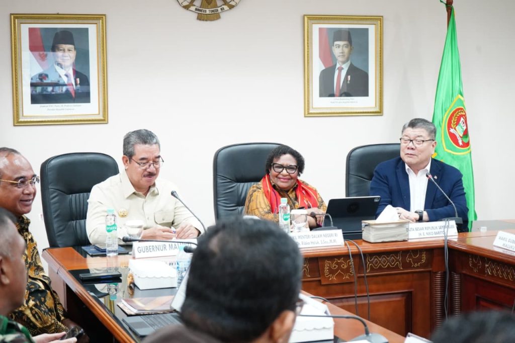PSN Dan Sektor Maritim Jadi Fokus Kunjungan Wamendagri Di Maluku