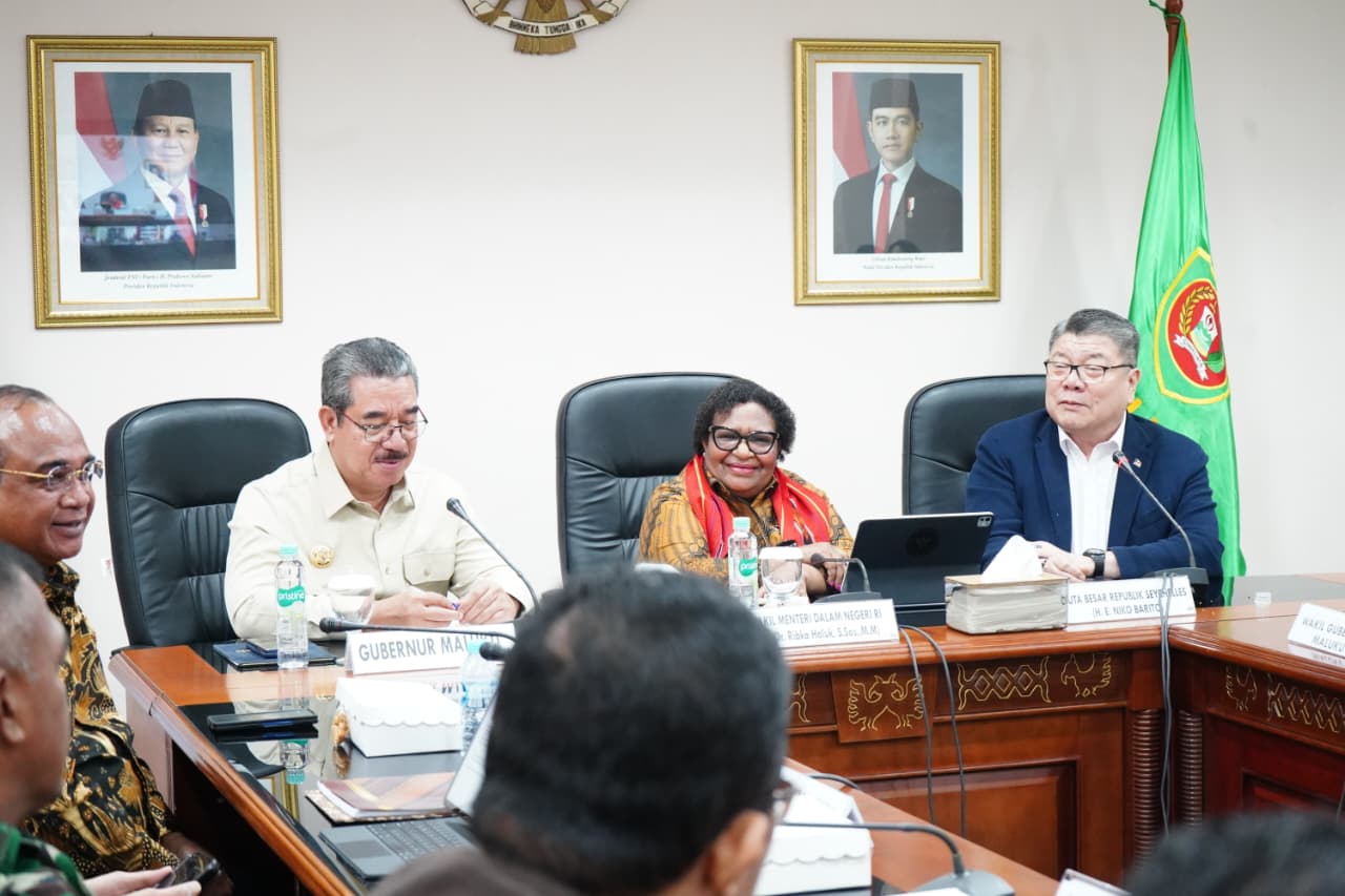 PSN Dan Sektor Maritim Jadi Fokus Kunjungan Wamendagri Di Maluku