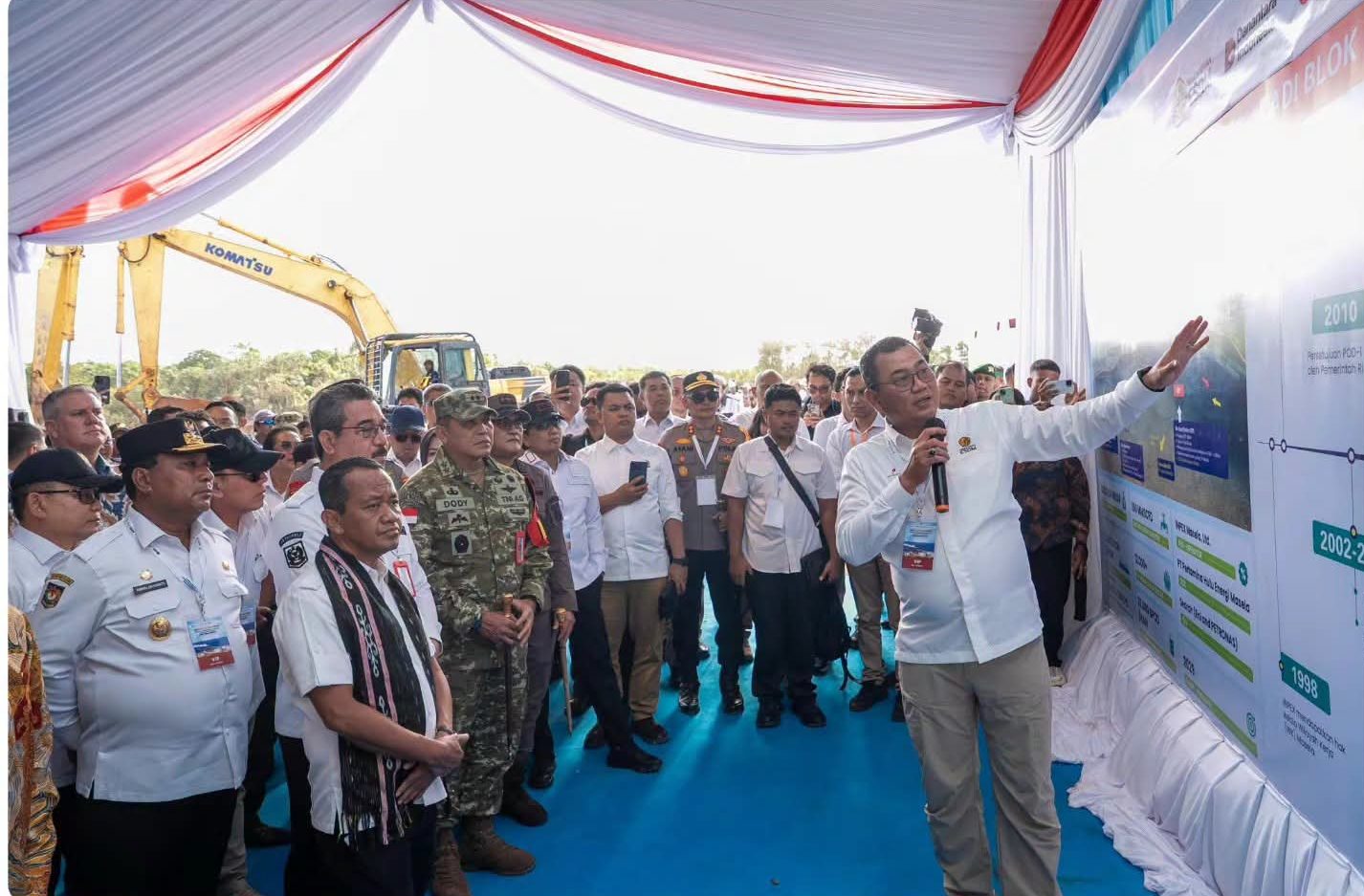 Groundbreaking LNG Abadi Masela Resmi Dimulai, Tonggak Baru Pengembangan Energi di Maluku