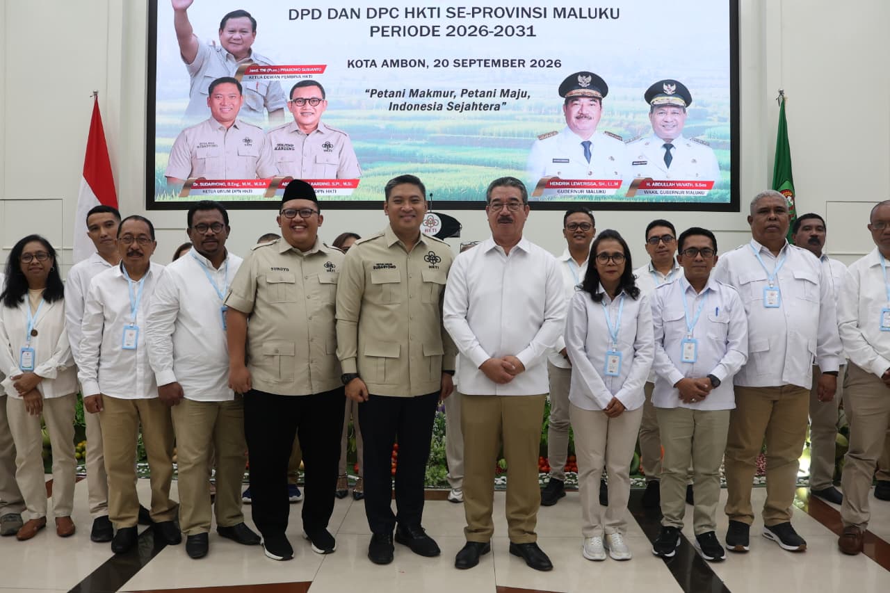 Lewerissa: HKTI Maluku Fokus Perjuangkan Kesejahteraan Petani dan Kemajuan Pertanian