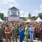 Sekda Maluku Mewakili Gubernur Apresiasi Bazar Murah HUT ke-81 TNI