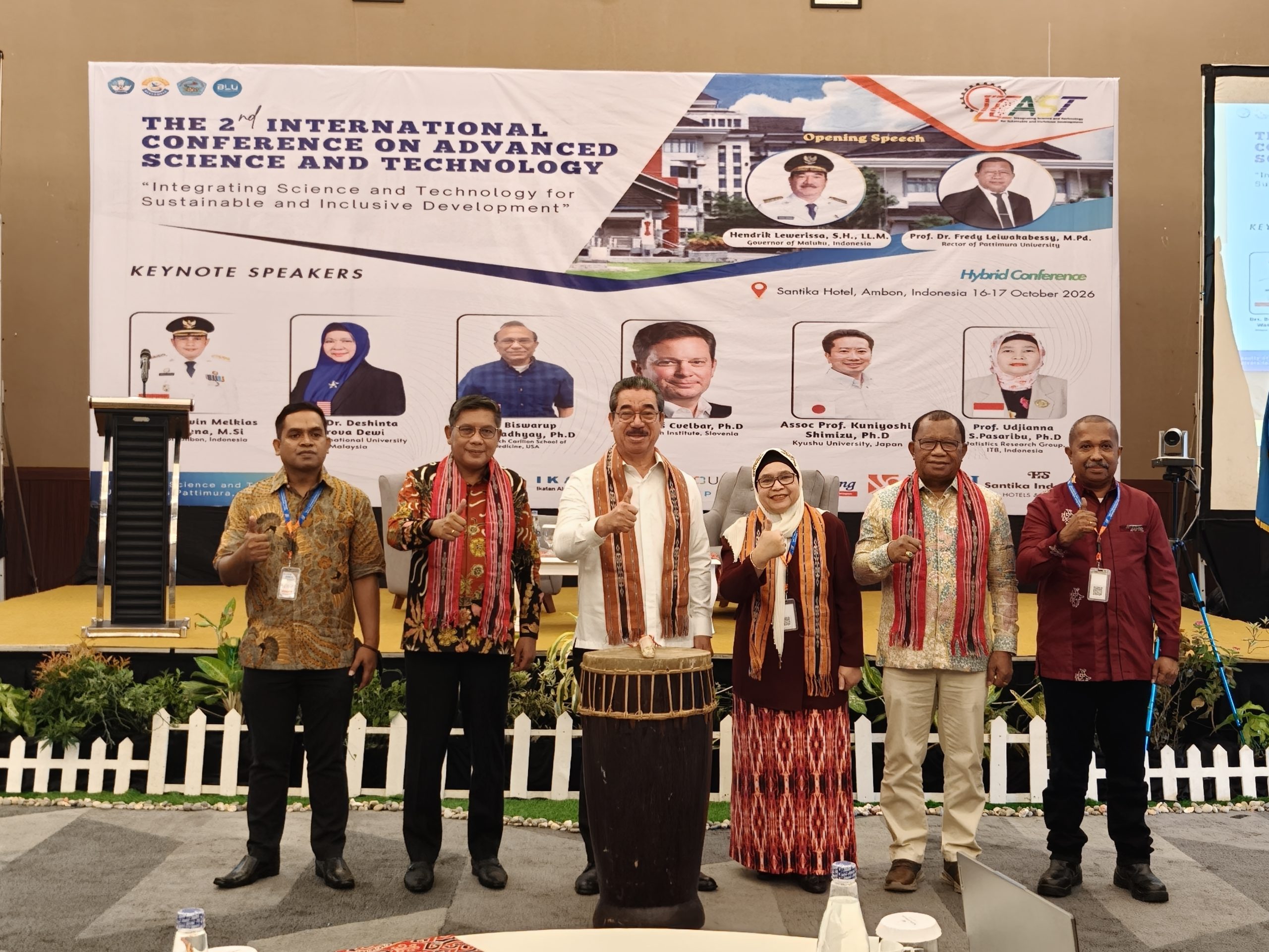 Buka ICAST 2026, Gubernur Dorong Pemanfaatan Sains dan Teknologi untuk Pembangunan Maluku