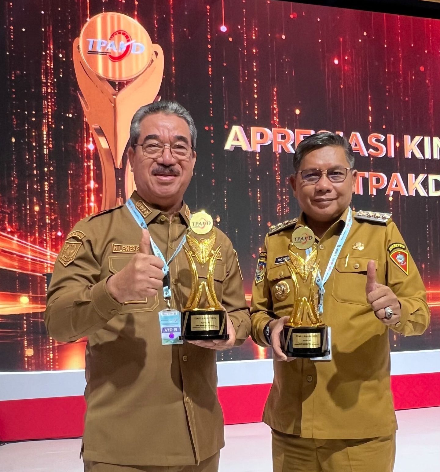 Gubernur Lewerissa Bangga, Maluku dan Ambon Raih Penghargaan TPAKD Terbaik