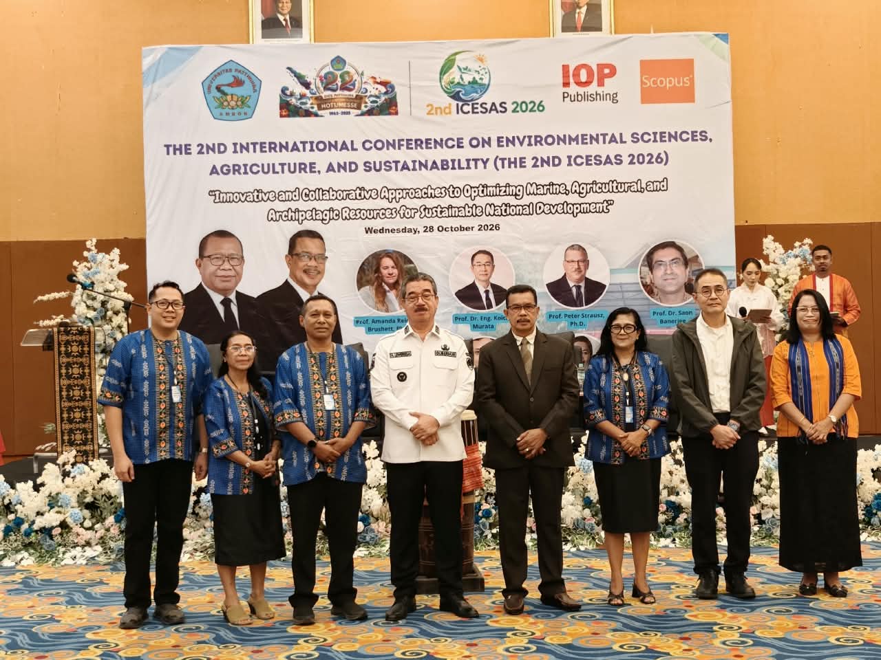 Buka ICESAS 2026, Gubernur Dorong Riset dan Kolaborasi untuk Pembangunan Maluku Berkelanjutan